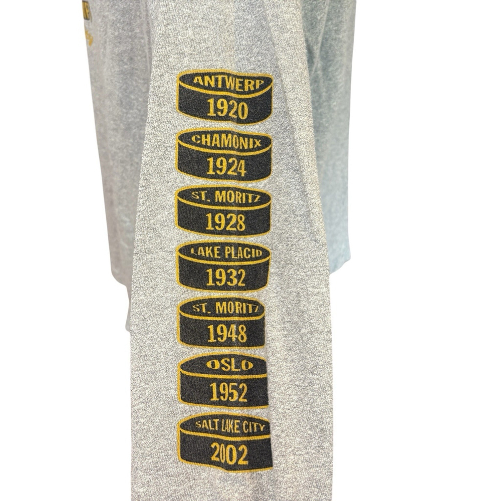 Roots Canada Mens Shirt Olympic Hockey Gold Medal Champions VTG Sz. XXL - Picture 6 of 10